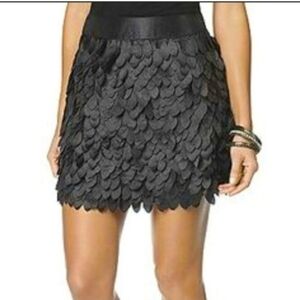 Kardashian Kollection Black Pedal Skirt, Sz M